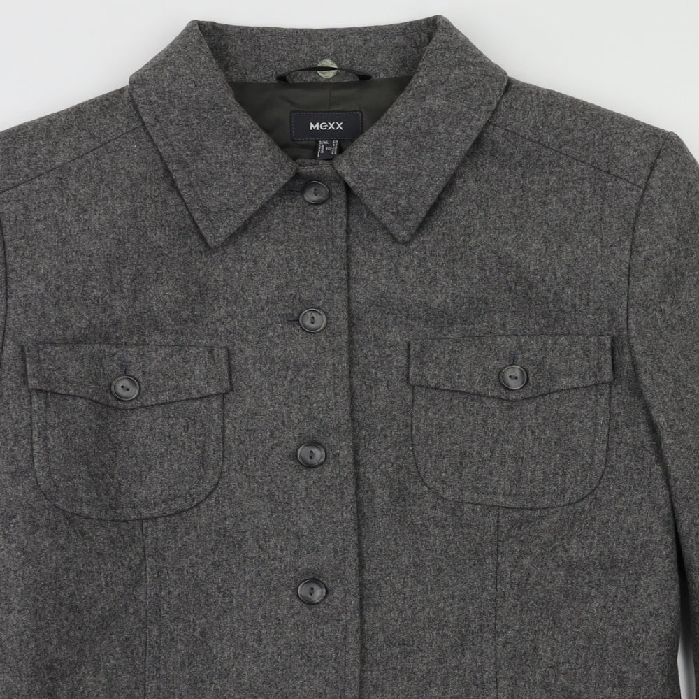 MGXX Womens Grey   Jacket Blazer Size 14