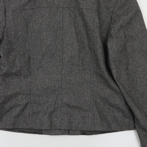 MGXX Womens Grey   Jacket Blazer Size 14