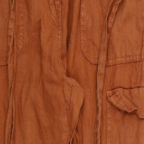 M&S  Mens Brown   Trousers  Size 16 L28 in