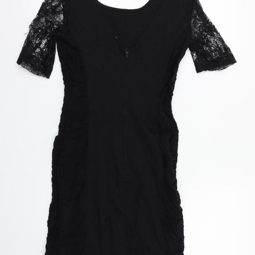 H&M Womens Black   A-Line  Size 6