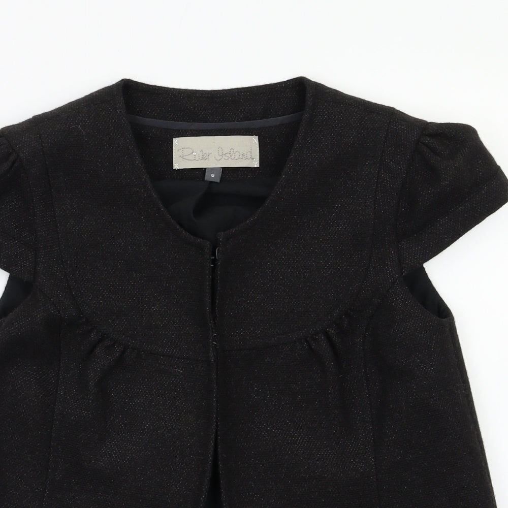 ruler  Womens Brown   Jacket Blazer Size 6