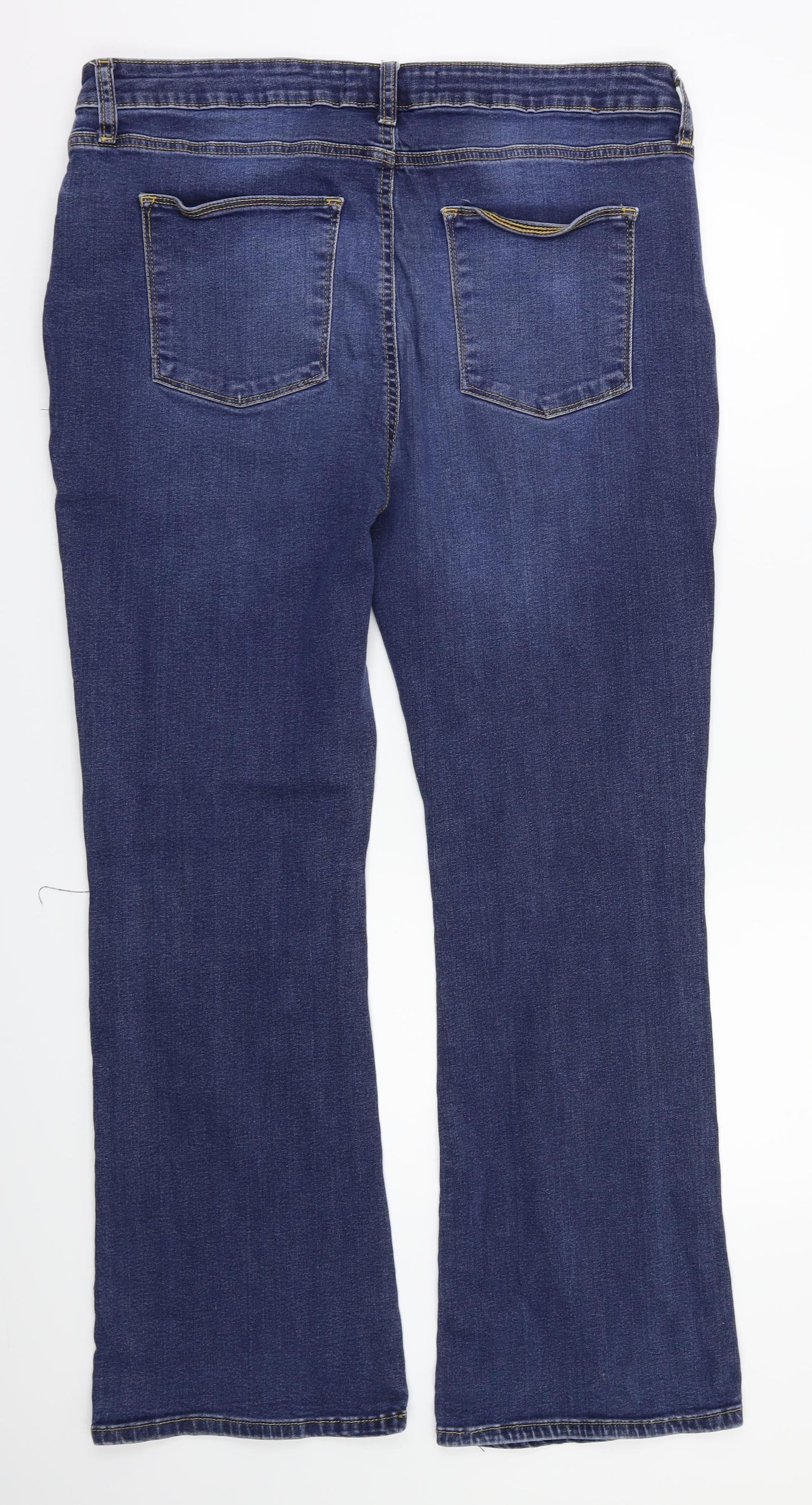 Very Womens Blue   Straight Jeans Size 18 L29 in