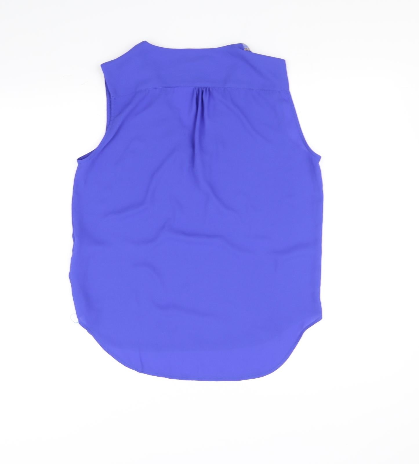 vie ta vie Womens Blue   Basic Blouse Size M