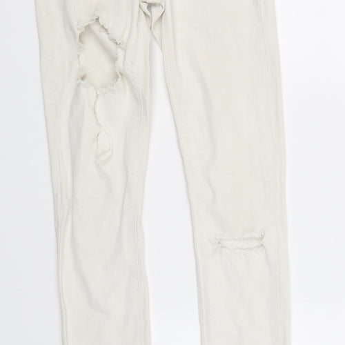 River Island Womens White   Skinny Jeans Size 6 L29 in