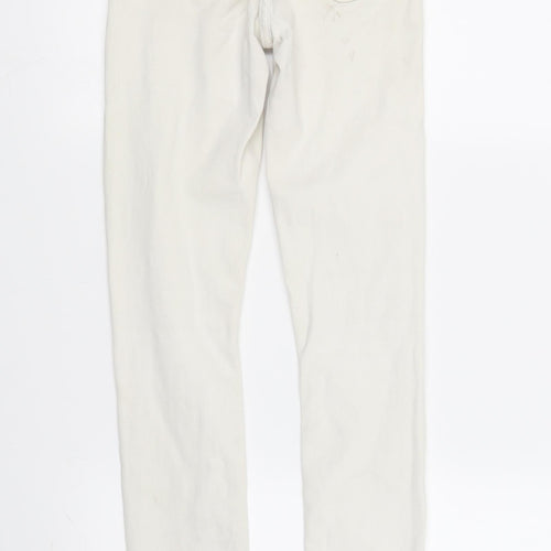 River Island Womens White   Skinny Jeans Size 6 L29 in