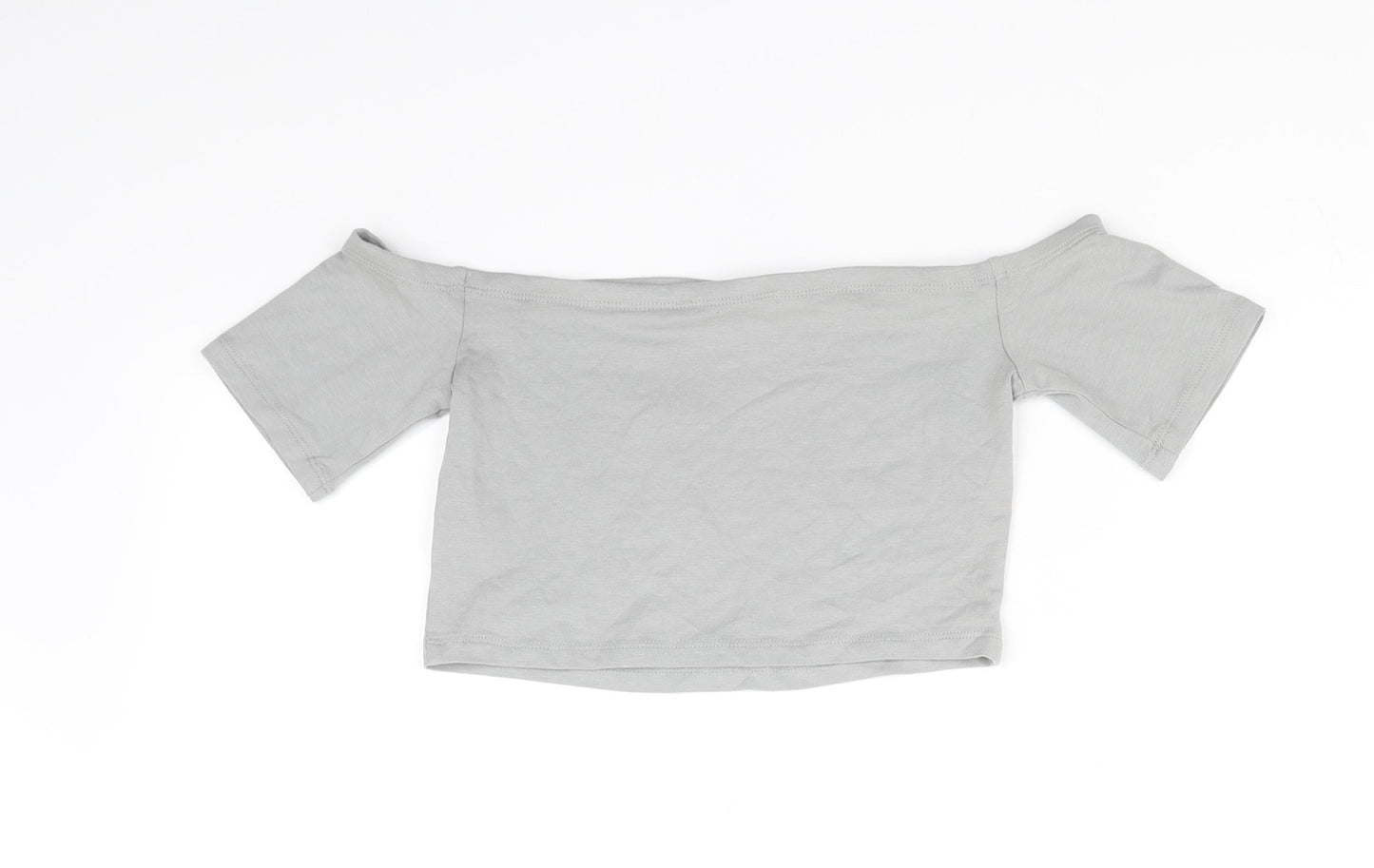 Select Womens Grey   Basic Blouse Size 8
