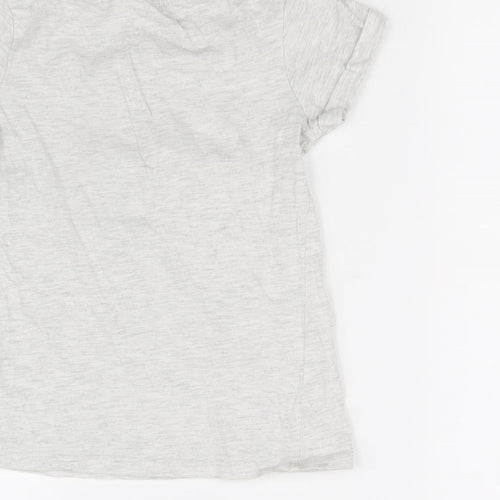 Primark Girls Grey   Basic T-Shirt Size 8-9 Years