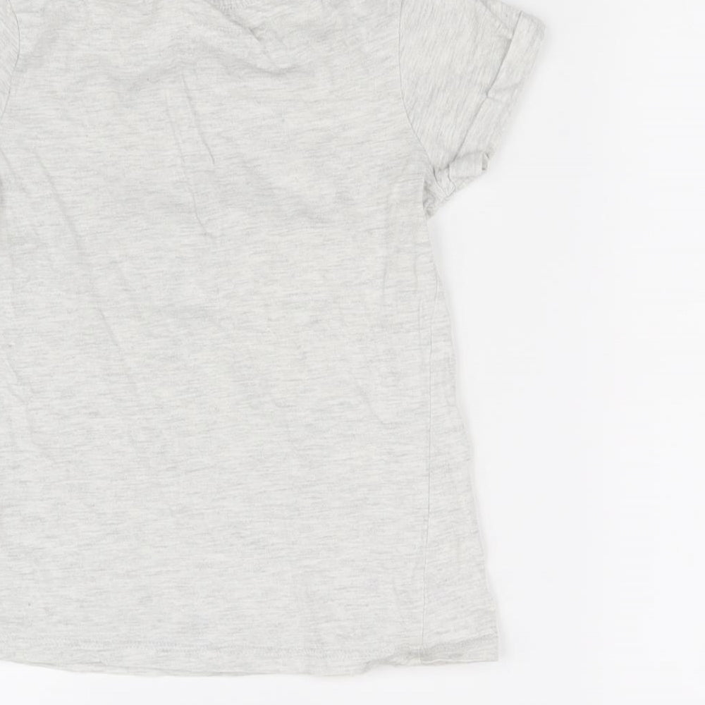 Primark Girls Grey   Basic T-Shirt Size 8-9 Years