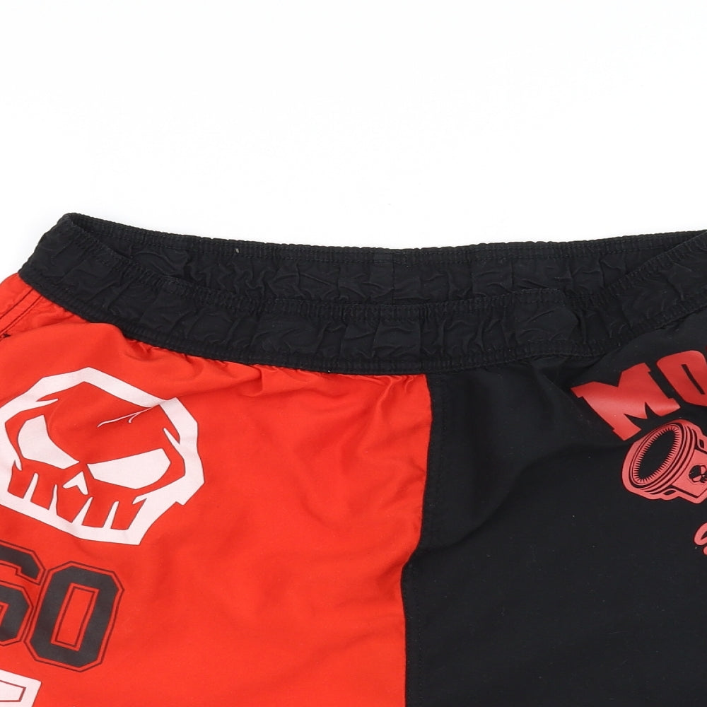 No Fear Mens Black   Sweat Shorts Size L