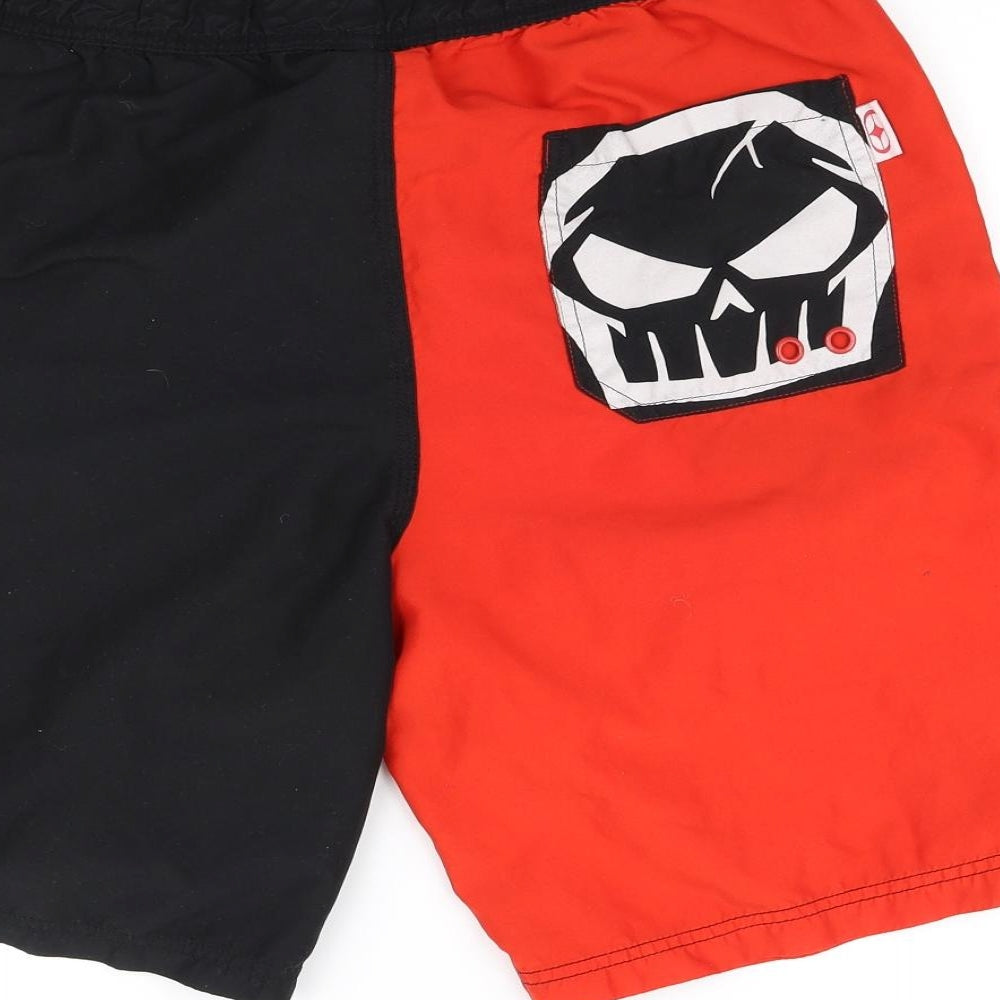 No Fear Mens Black   Sweat Shorts Size L