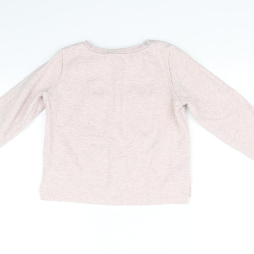 H&M Girls Pink   Pullover Jumper Size 9-10 Years
