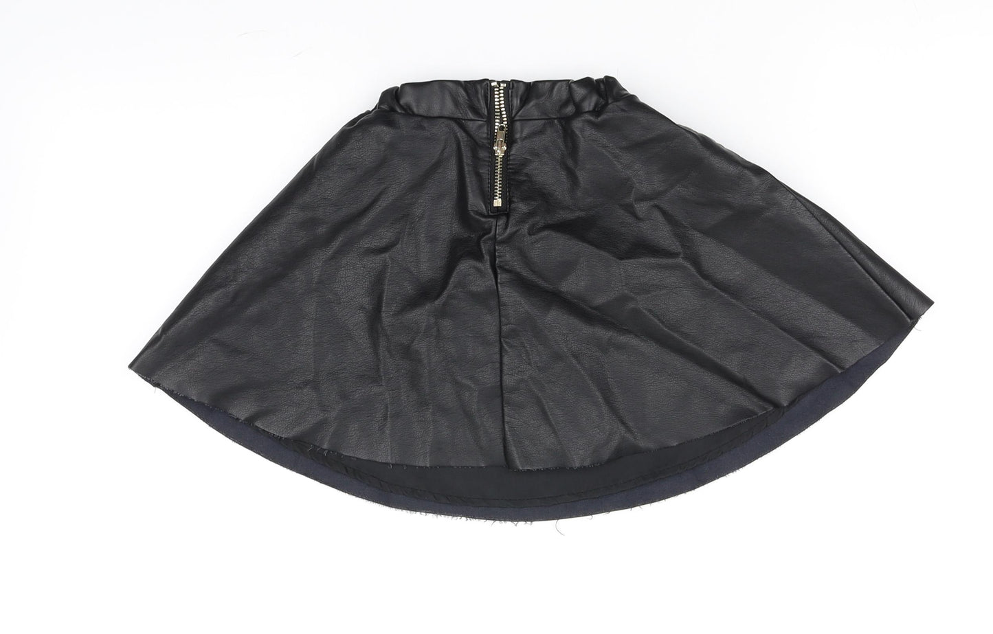 H&M Girls Black   A-Line Skirt Size 5-6 Years