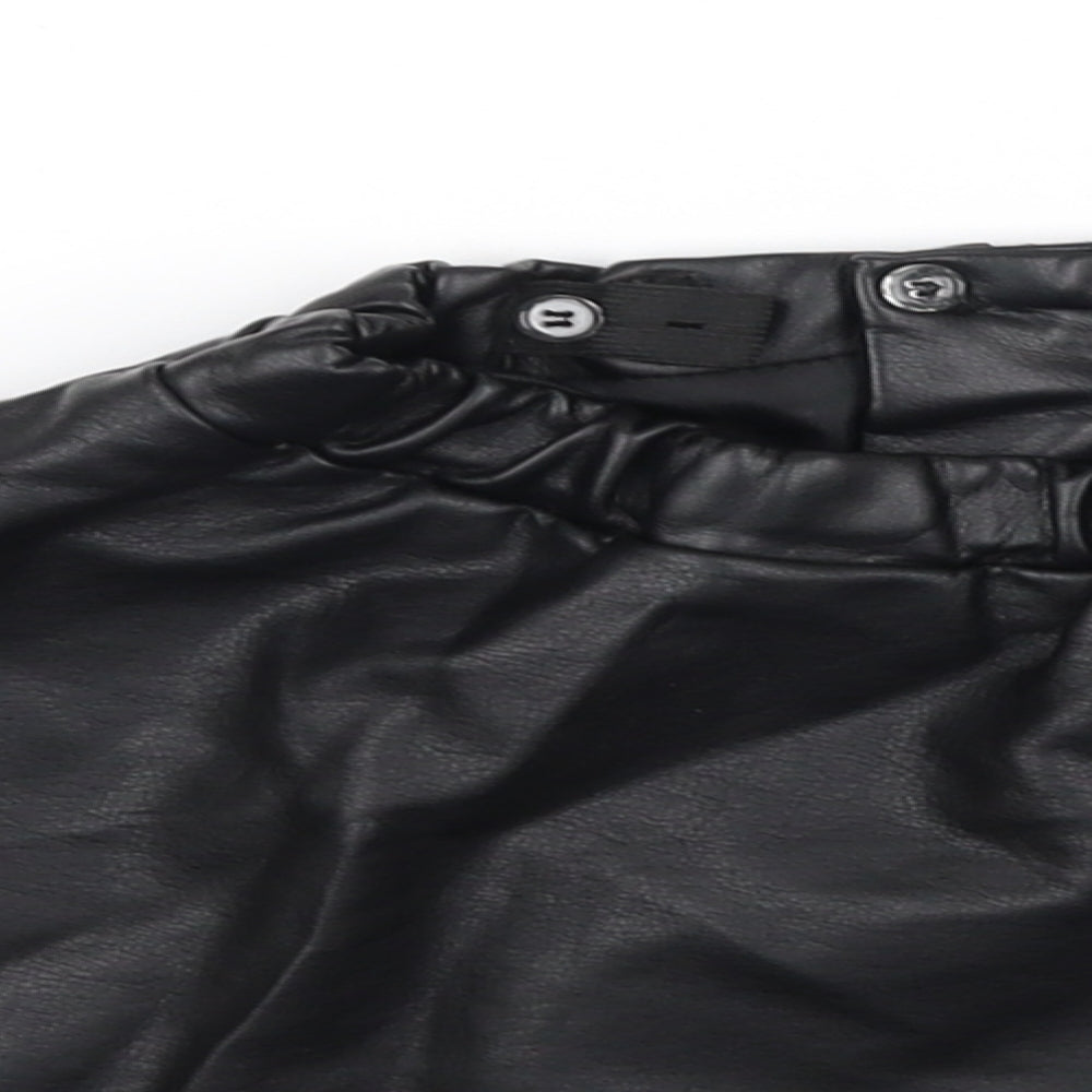 H&M Girls Black   A-Line Skirt Size 5-6 Years
