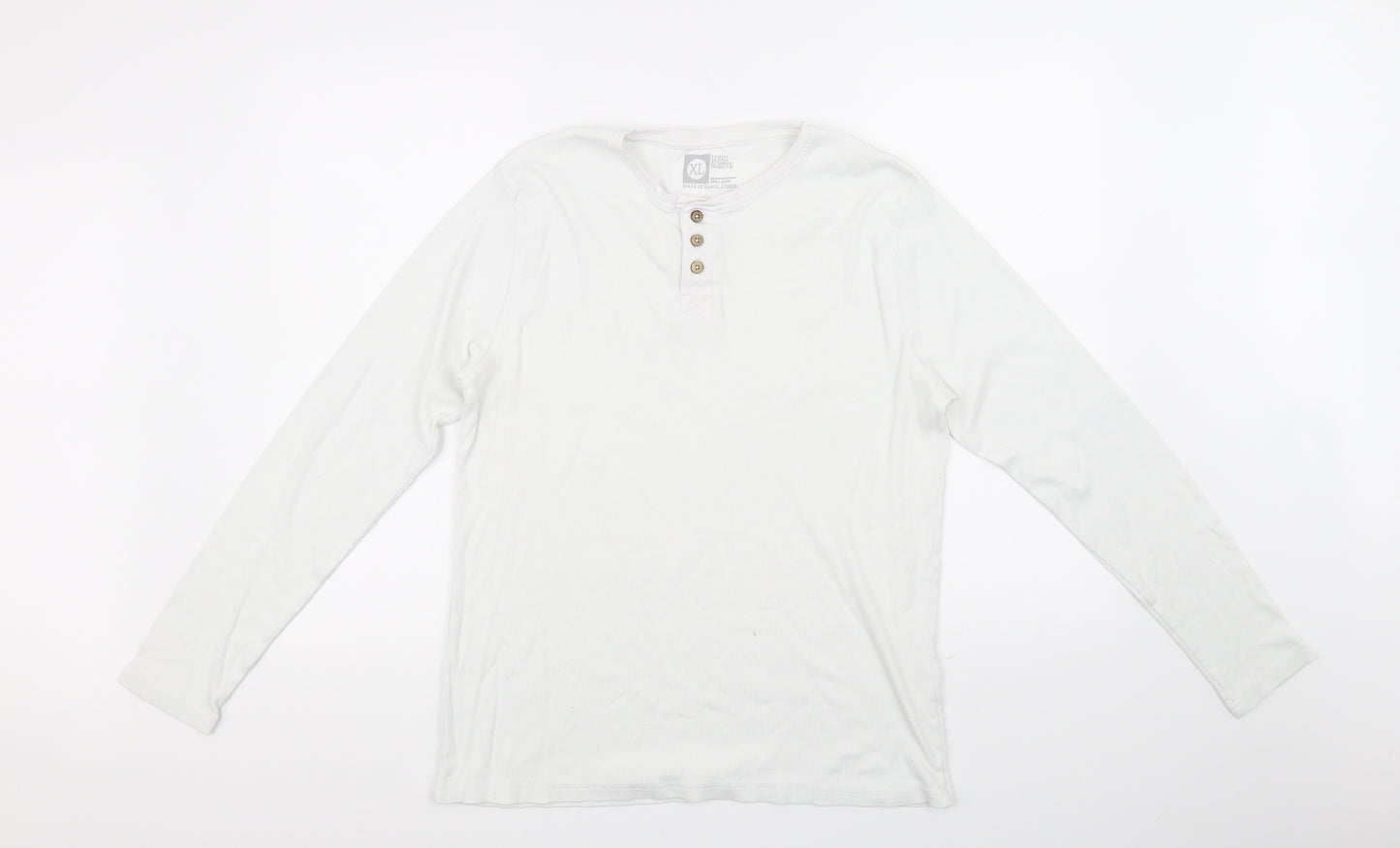 Preworn Mens White   Pullover Jumper Size XL