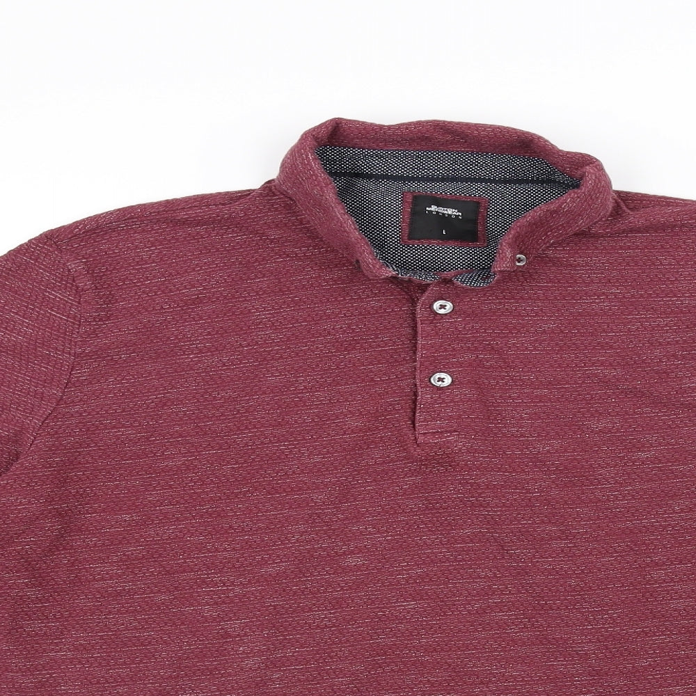 Burton Mens Purple    Button-Up Size L