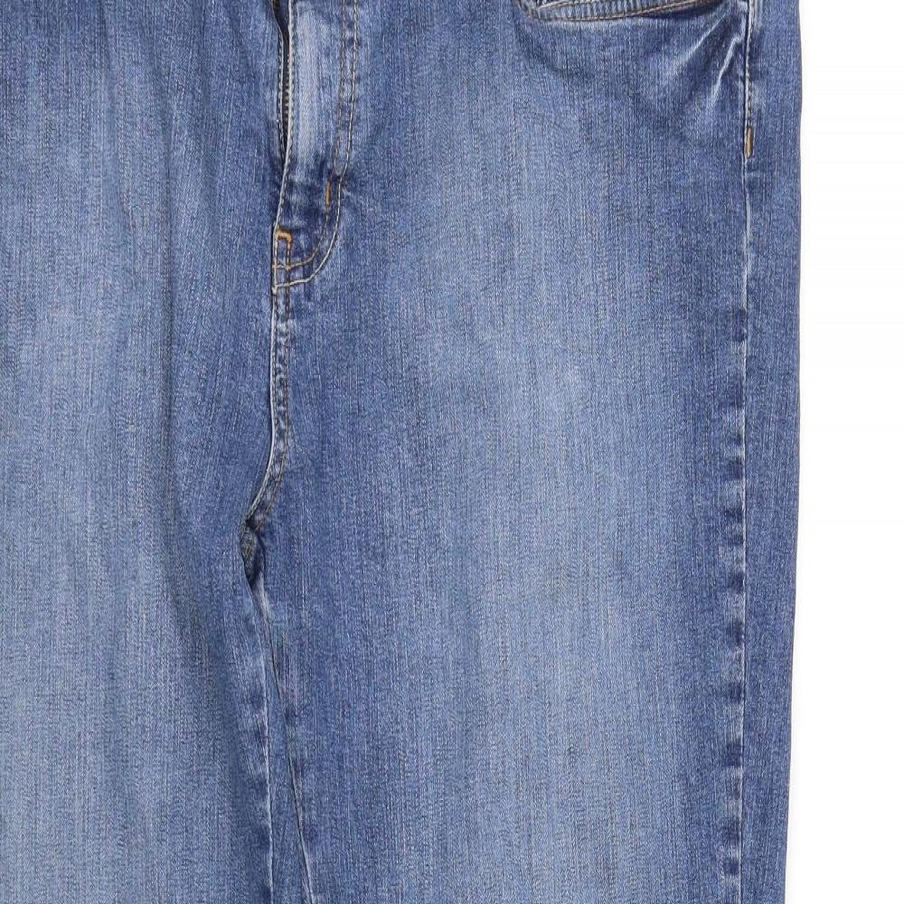Papaya Womens Blue   Straight Jeans Size 18 L28 in
