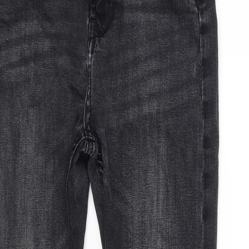George Girls Grey   Straight Jeans Size 8-9 Years