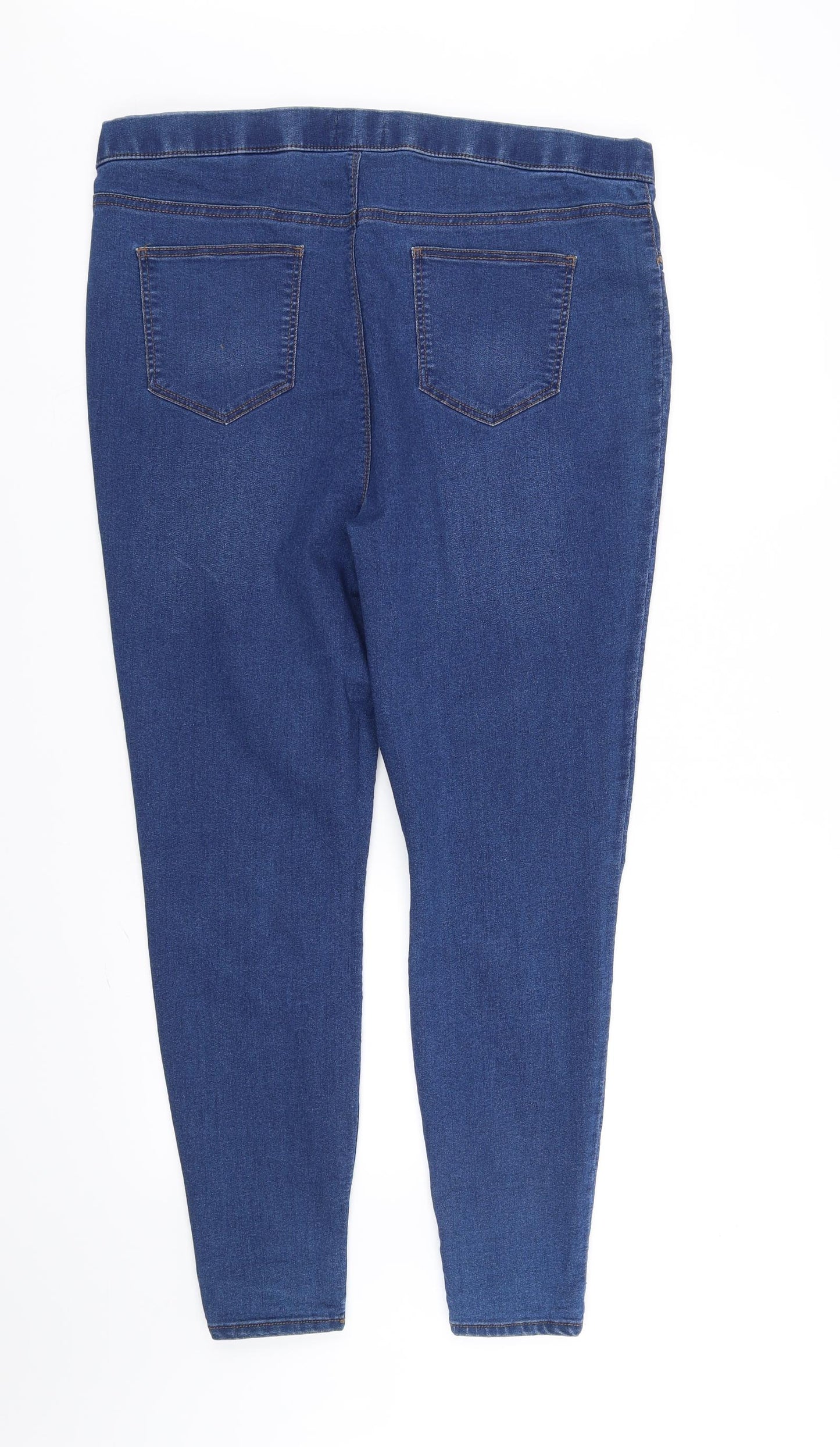 & Denim  Womens Blue   Jegging Jeans Size 18 L31 in