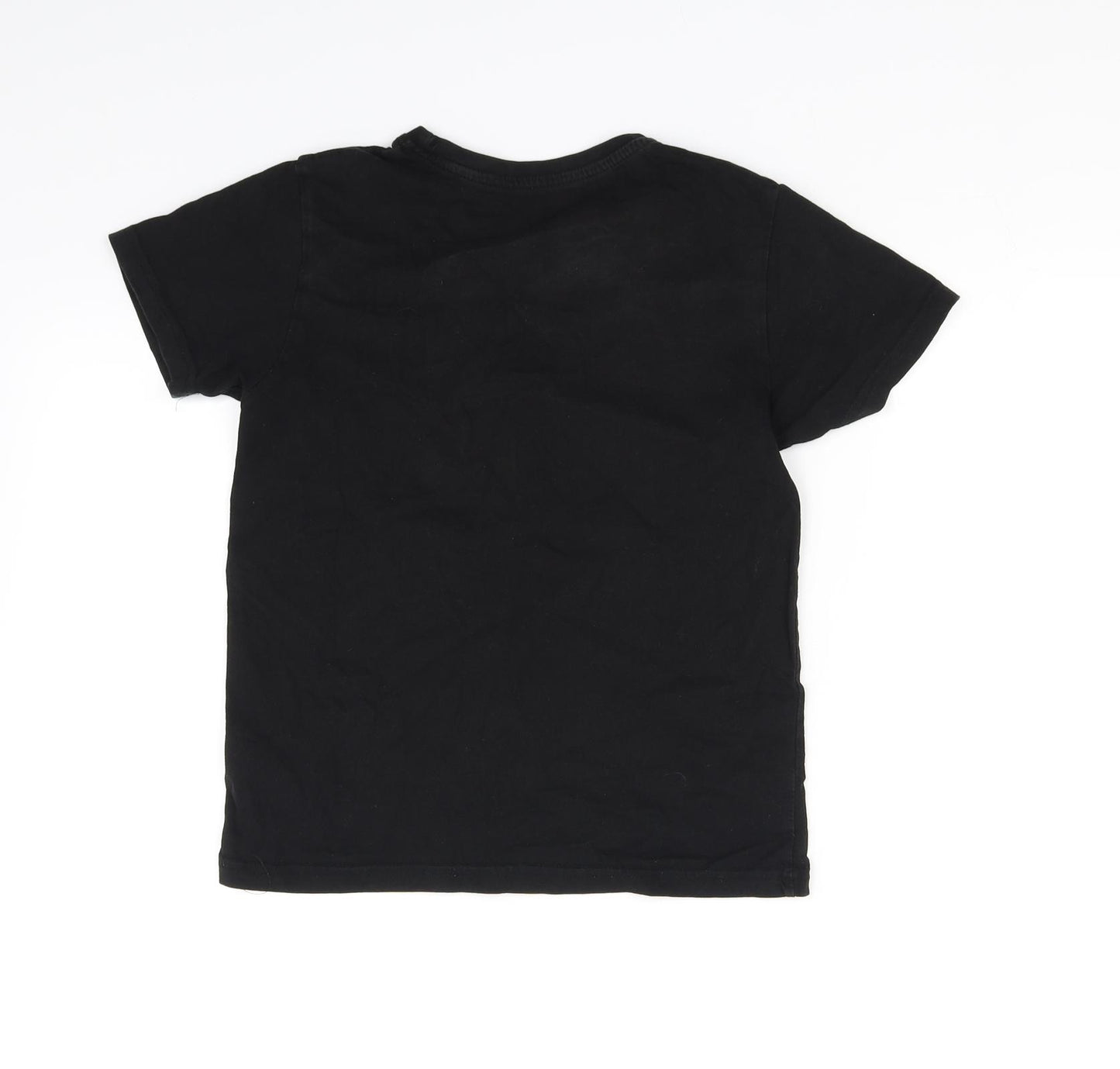 Primark Boys Black   Basic T-Shirt Size 9-10 Years