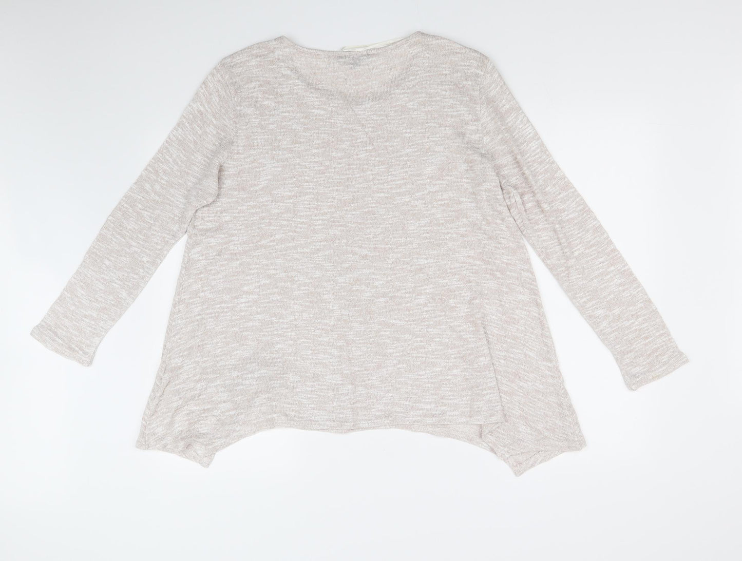 New Look Womens Beige   Pullover Jumper Size 18