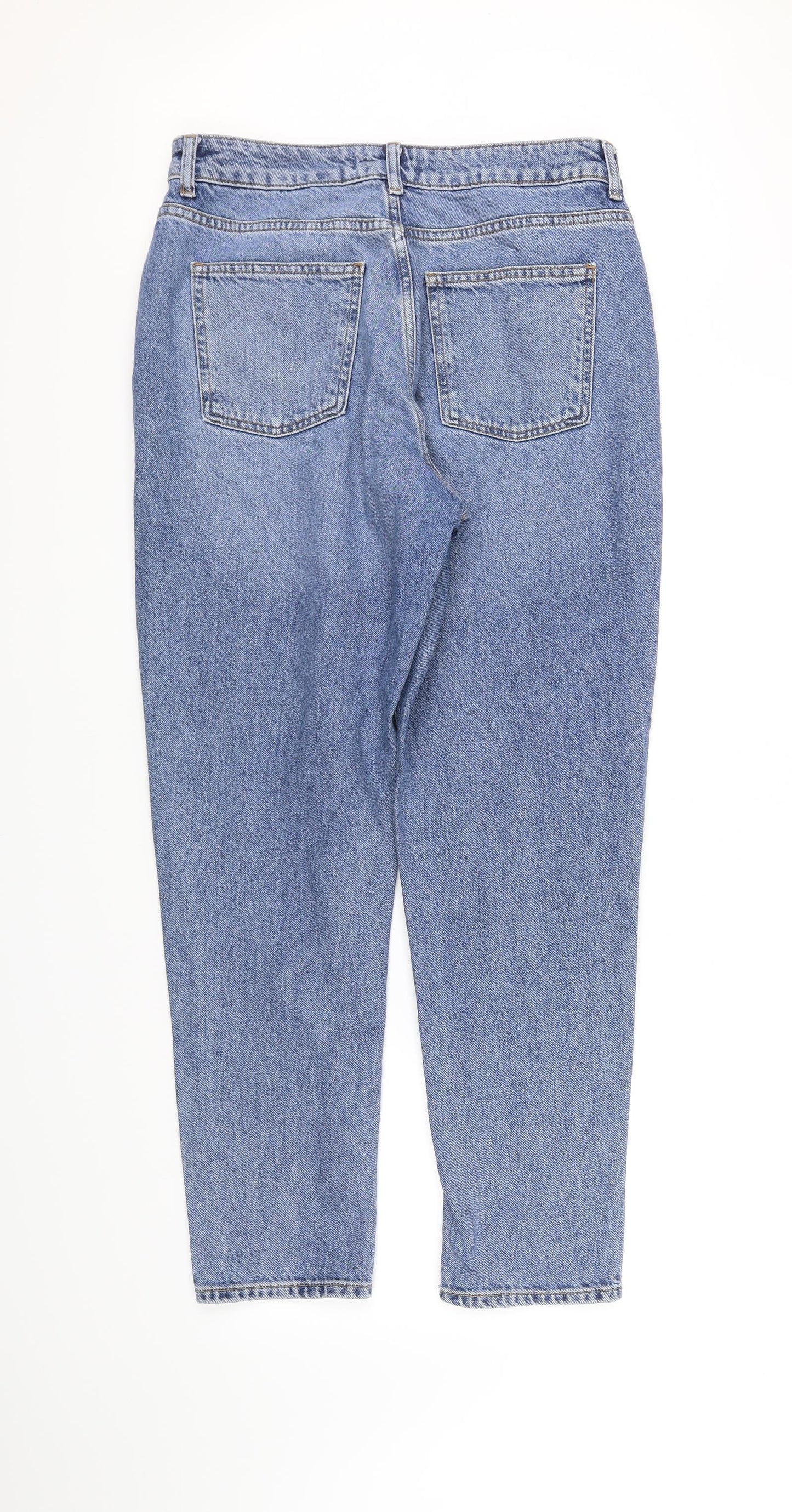 deniem & co Womens Blue   Straight Jeans Size 14 L32 in
