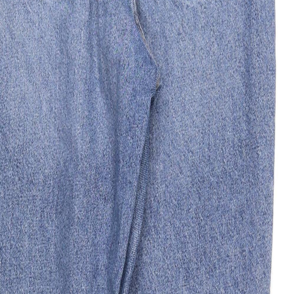 deniem & co Womens Blue   Straight Jeans Size 14 L32 in