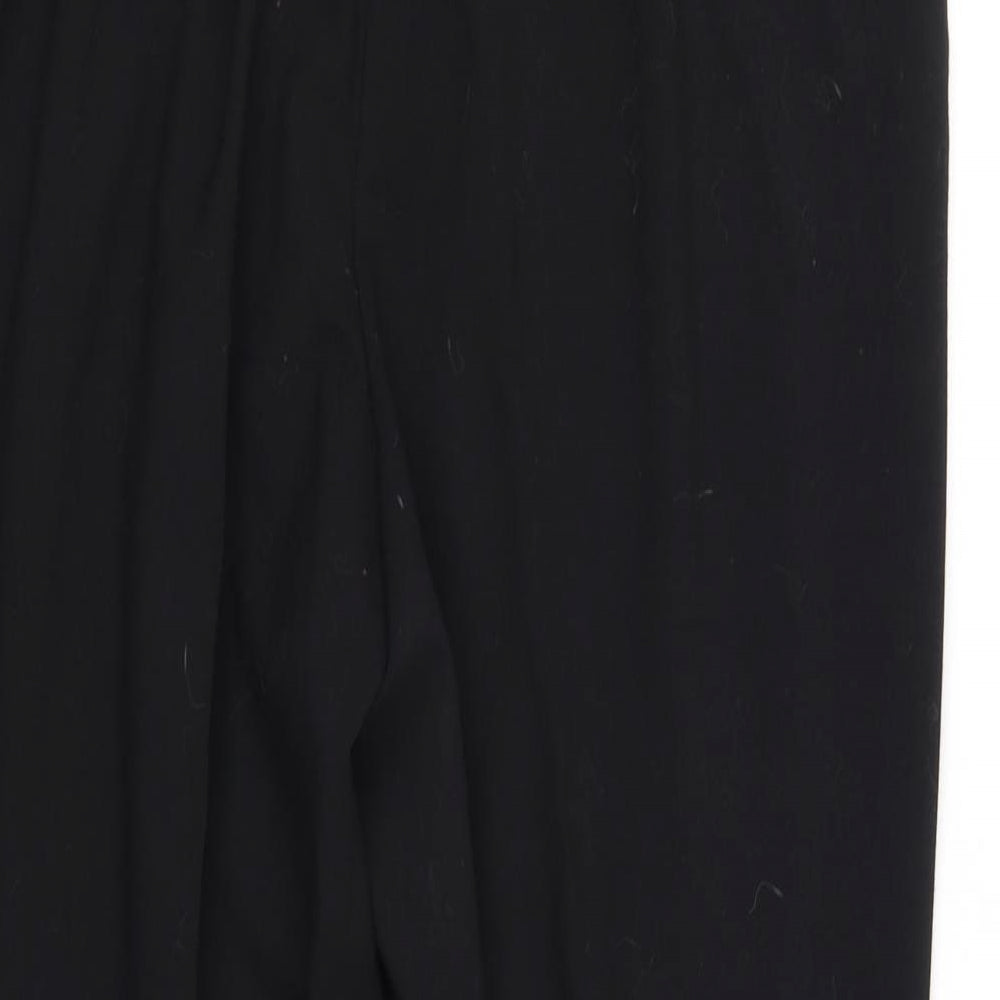 Papaya Womens Black   Trousers  Size 18 L27 in