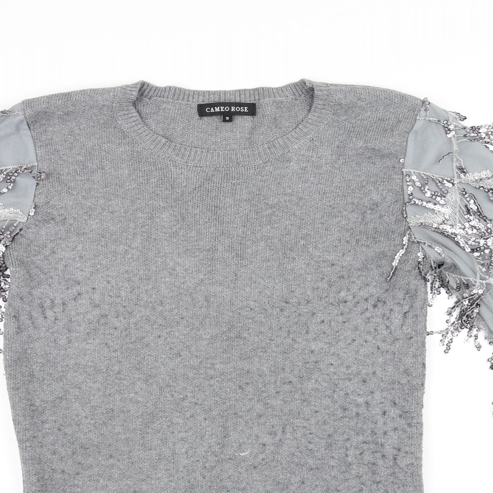 CAMERO ROSE Womens Grey   A-Line  Size S