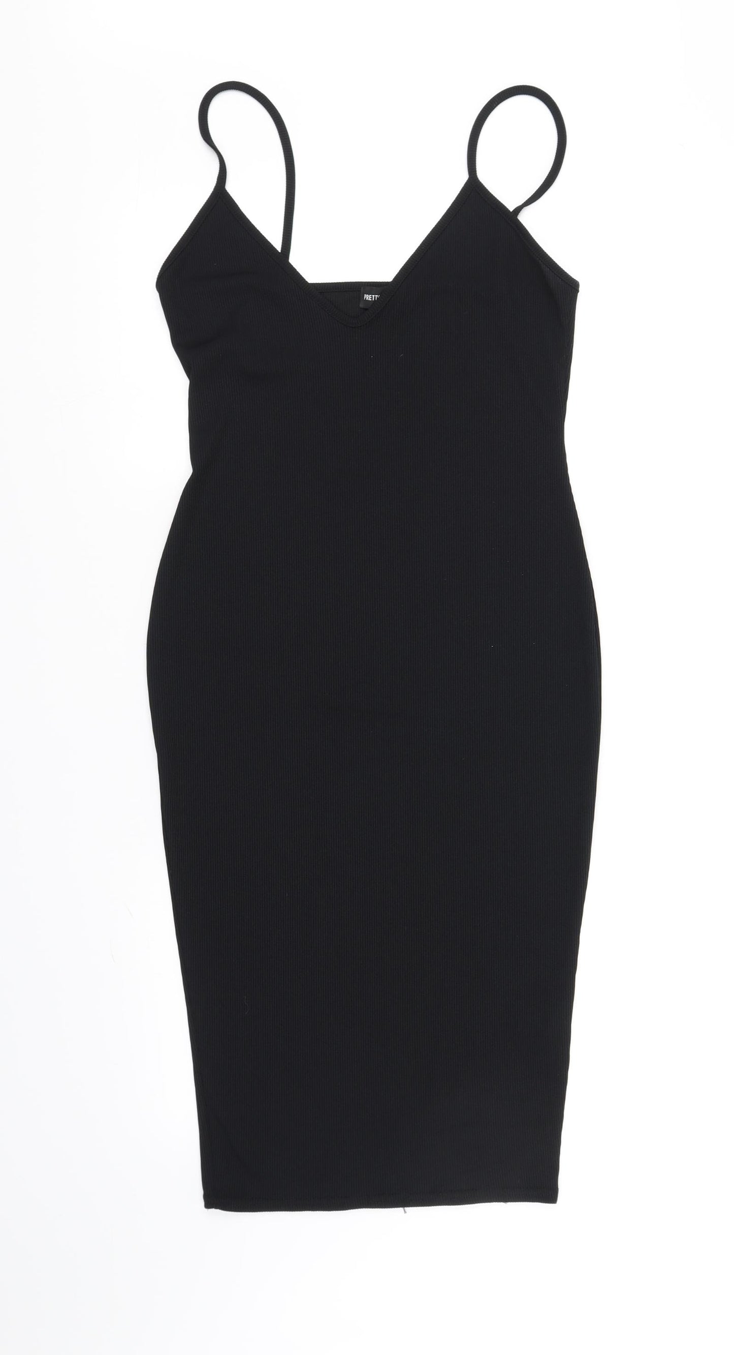 Prettylitlething Womens Black   A-Line  Size 12