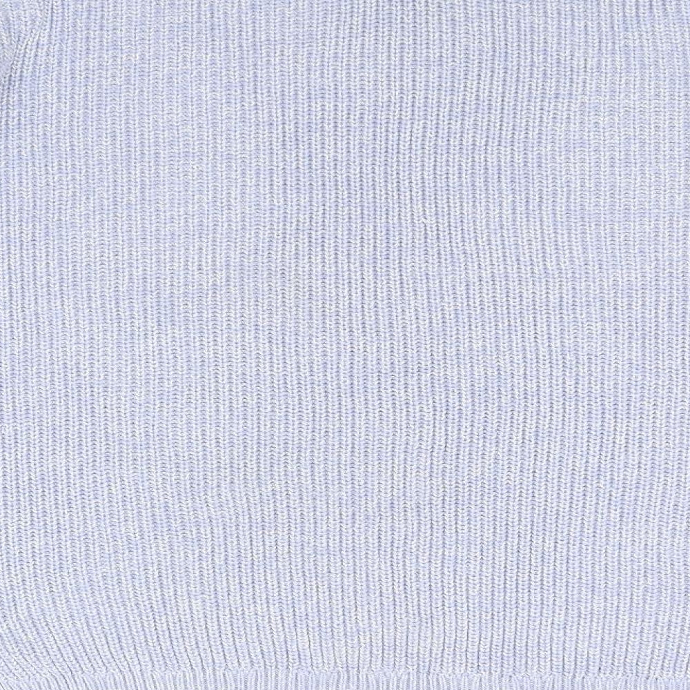 M&s Womens Blue   Pullover Jumper Size L