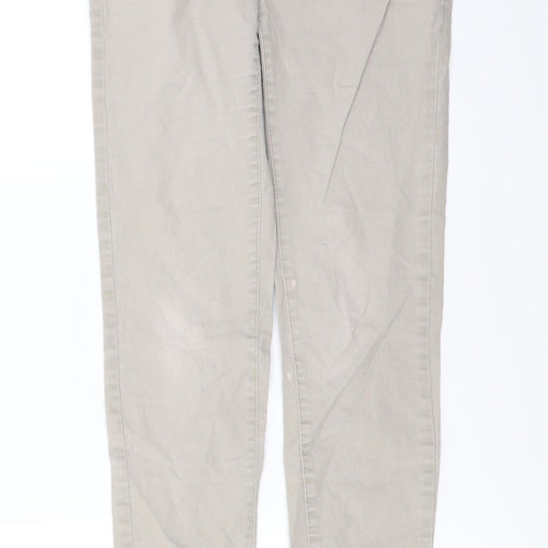 H&M Womens Beige   Skinny Jeans Size 6 L27 in