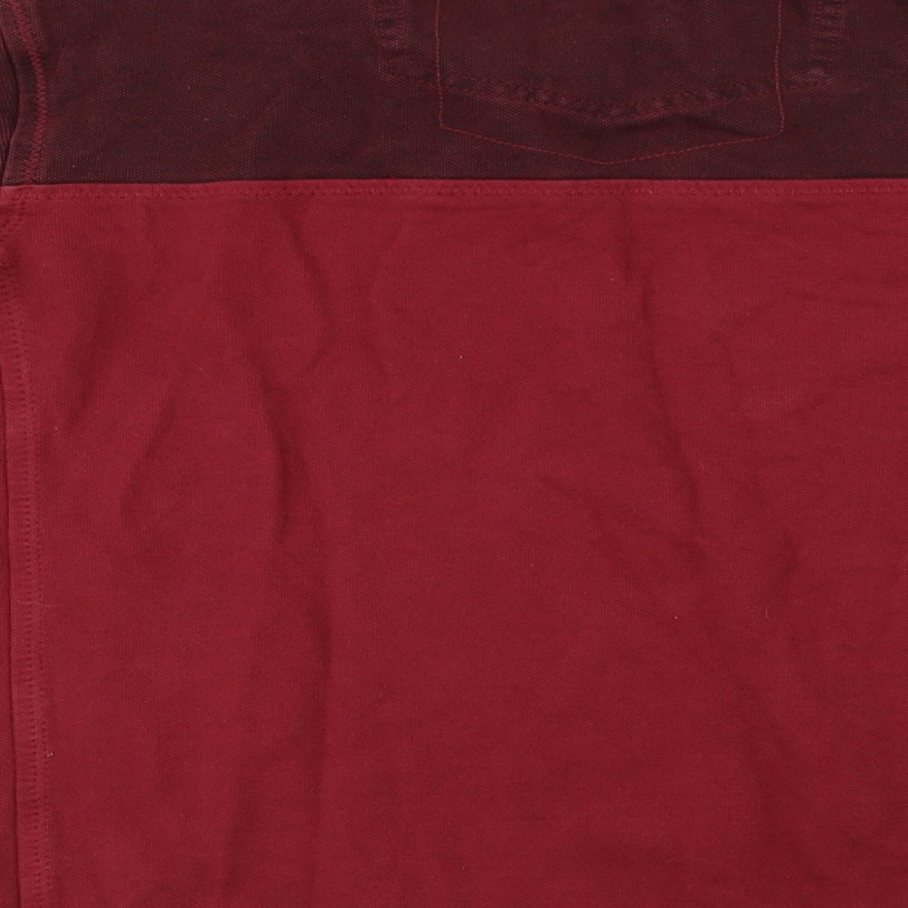 Fat Face  Mens Red   Henley Jumper Size S
