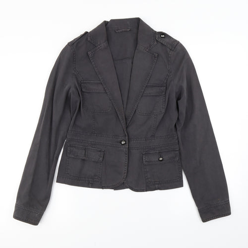 NEXT Womens Grey   Jacket Coat Size 8