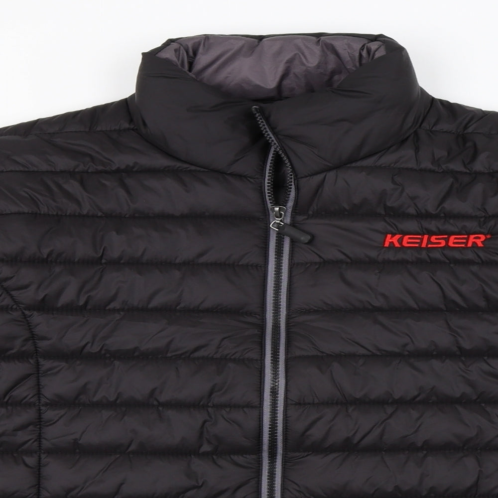 keiser  Womens Black   Jacket Coat Size M