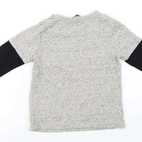 George  Boys Grey   Basic T-Shirt Size 2-3 Years