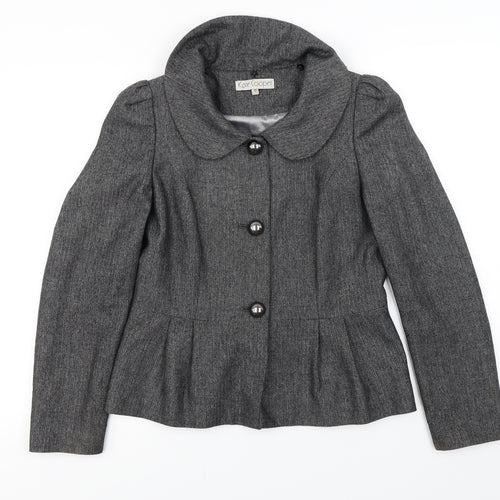 kate cooper Womens Grey   Jacket Blazer Size 10