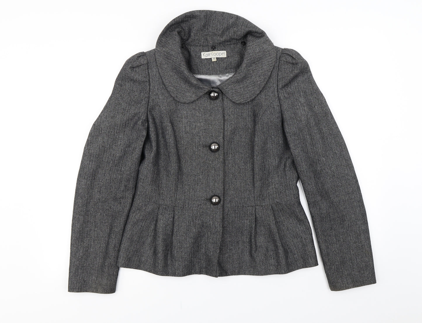 kate cooper Womens Grey   Jacket Blazer Size 10