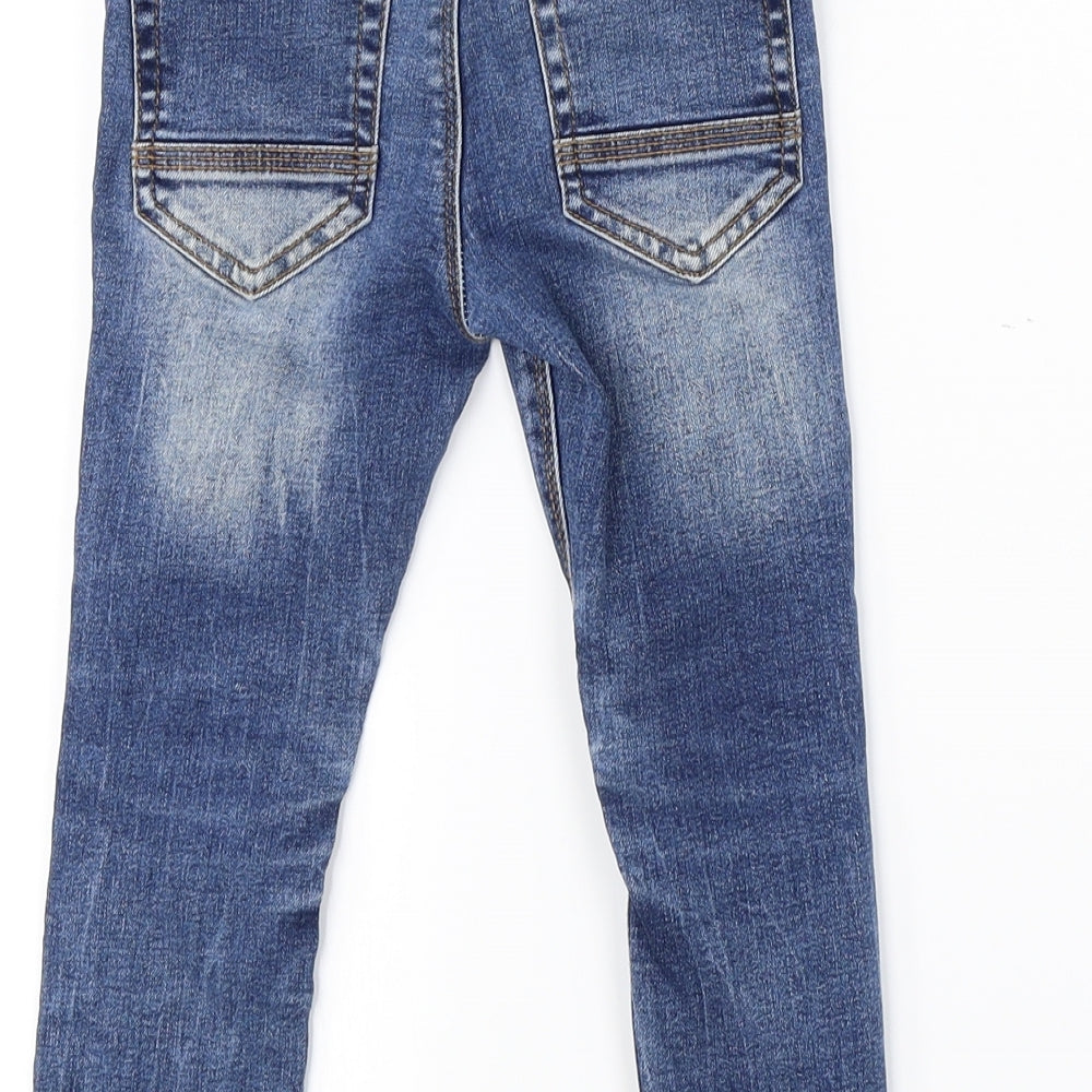 denim co Boys Blue   Skinny Jeans Size 3-4 Years - distressed