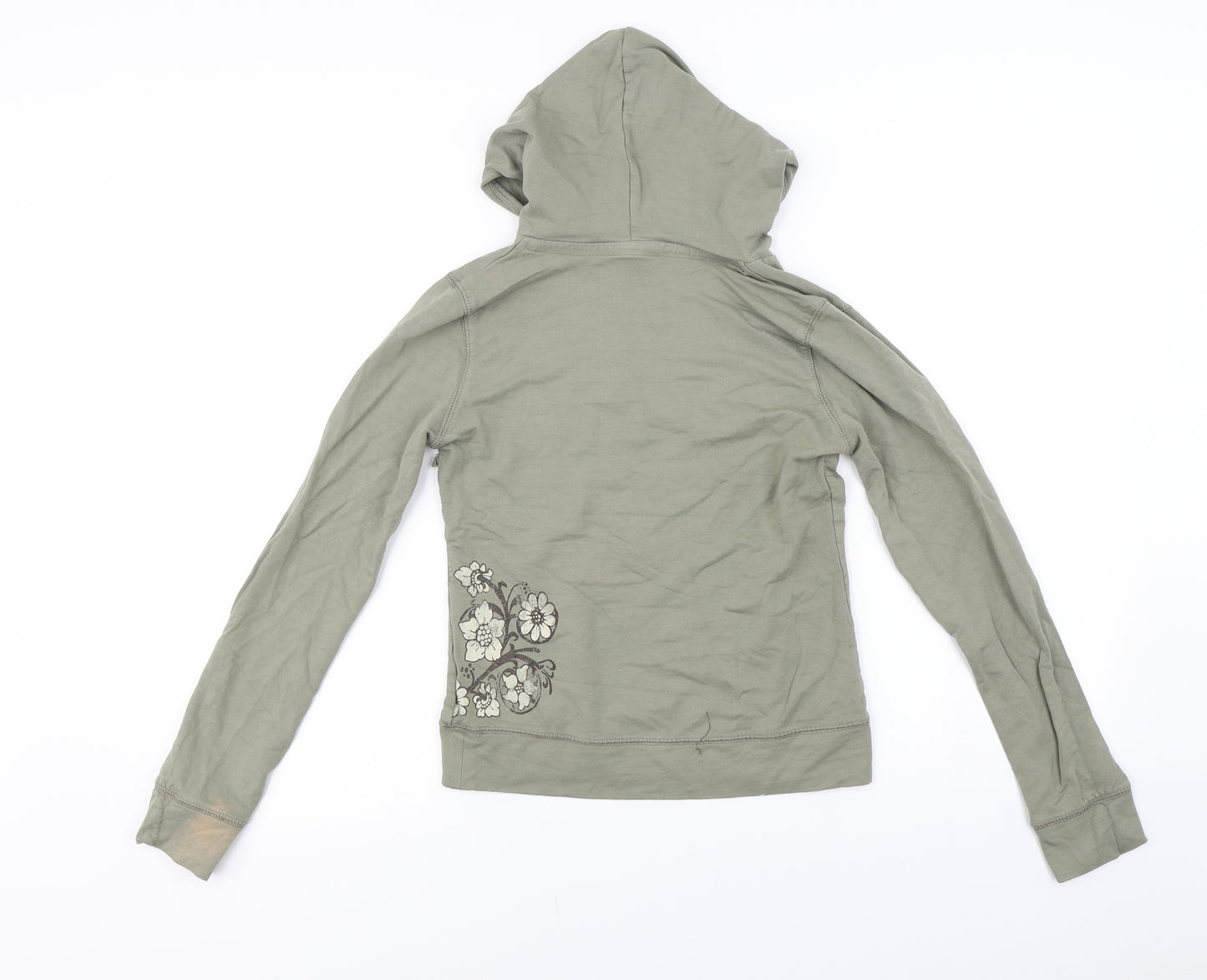 Jane Norman  Womens Green   Pullover Hoodie Size 12