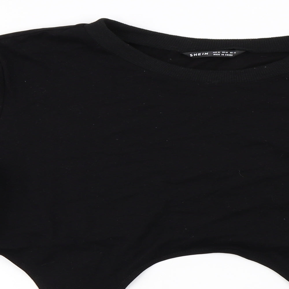 SheIn Womens Black   Basic T-Shirt Size XS
