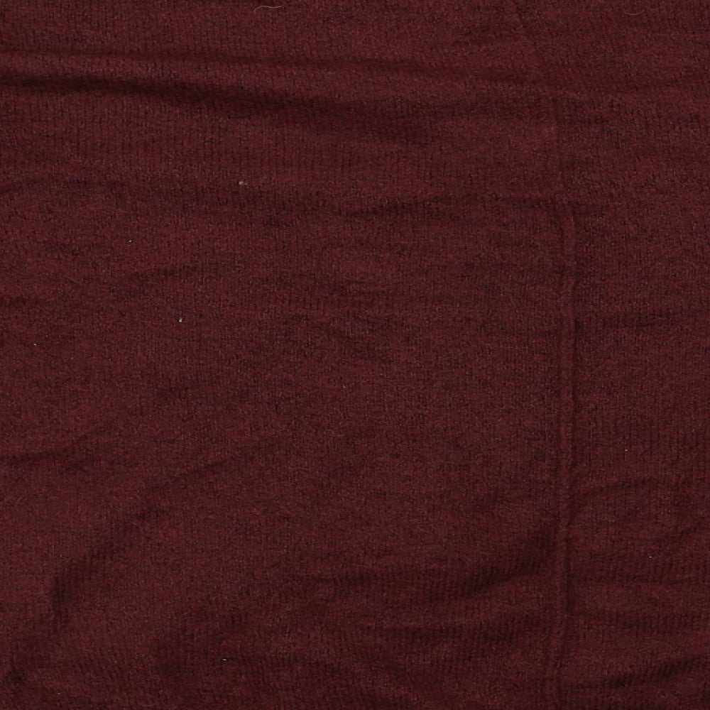 H&M Womens Red   Pullover Jumper Size M