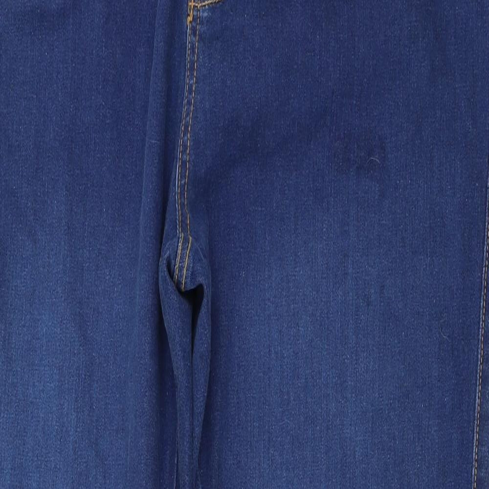 Evans Womens Blue   Straight Jeans Size 20 L26 in