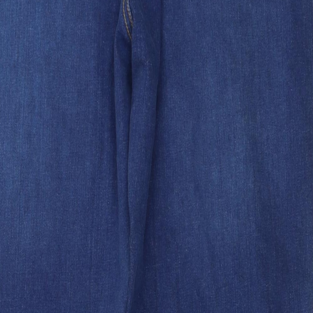 Evans Womens Blue   Straight Jeans Size 20 L26 in