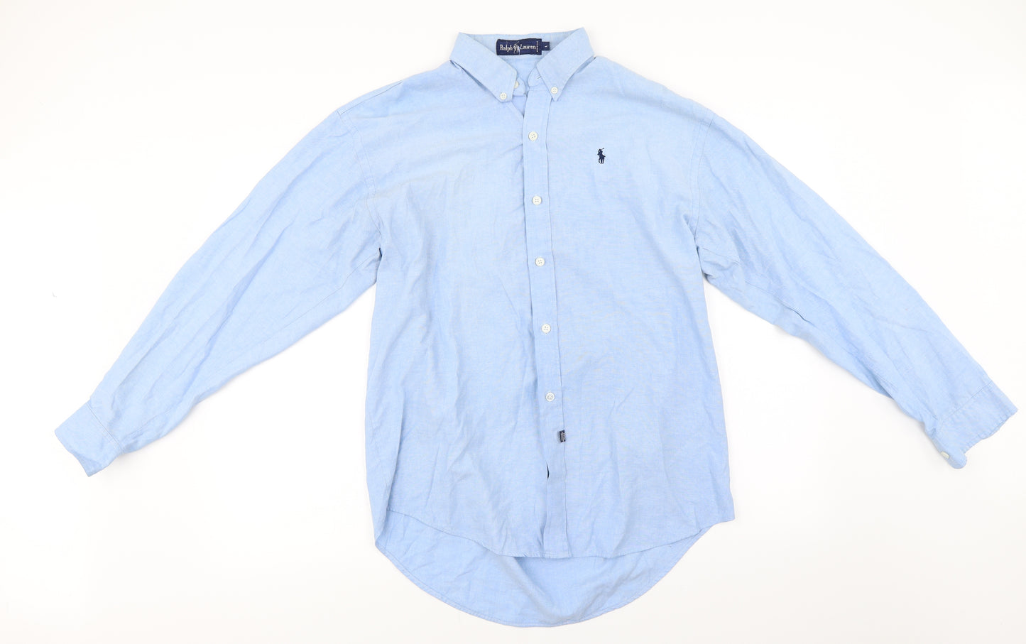 Ralph Lauren  Mens Blue    Button-Up Size L
