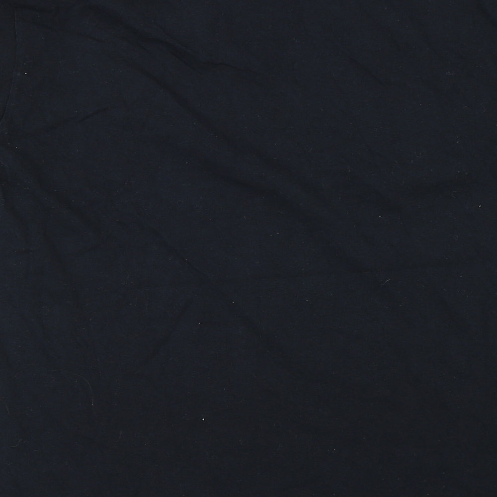 Gildan  Mens Black    T-Shirt Size M