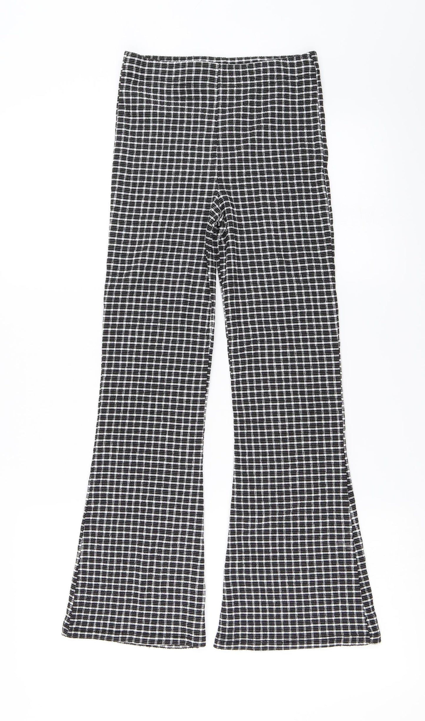 River Island Girls Black Check  Bloomer Trousers Size 9-10 Years
