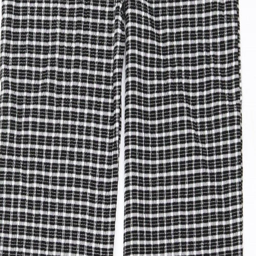 River Island Girls Black Check  Bloomer Trousers Size 9-10 Years