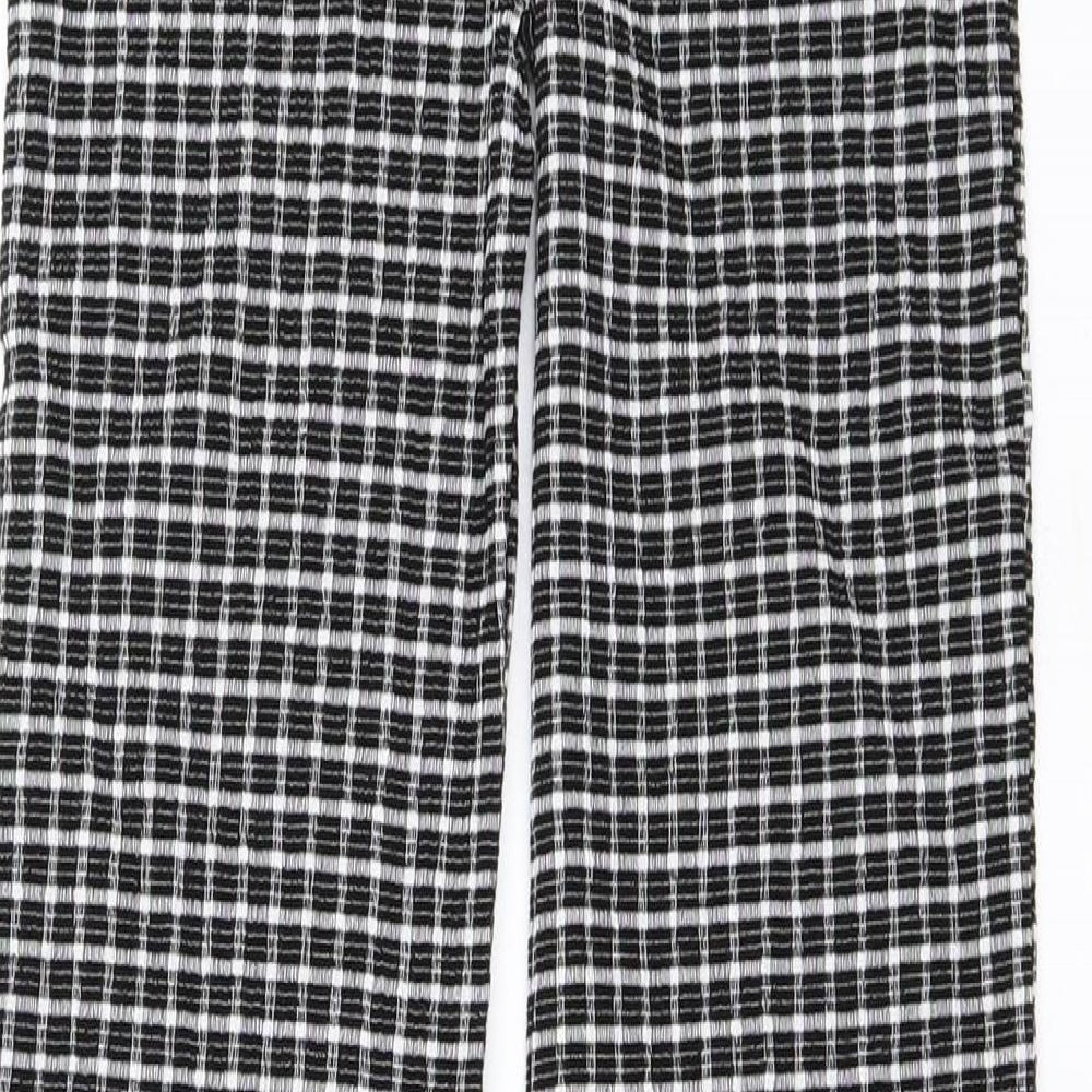 River Island Girls Black Check  Bloomer Trousers Size 9-10 Years