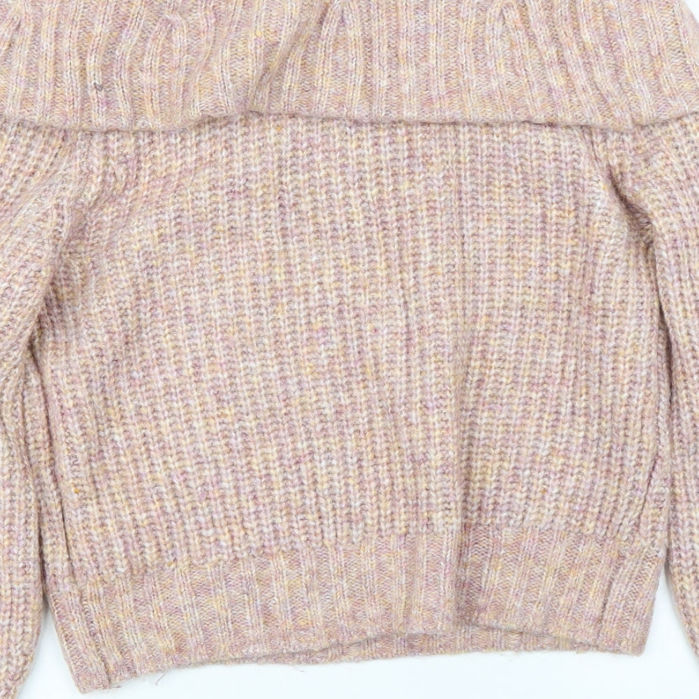 H&M  Womens Pink   Pullover Jumper Size S