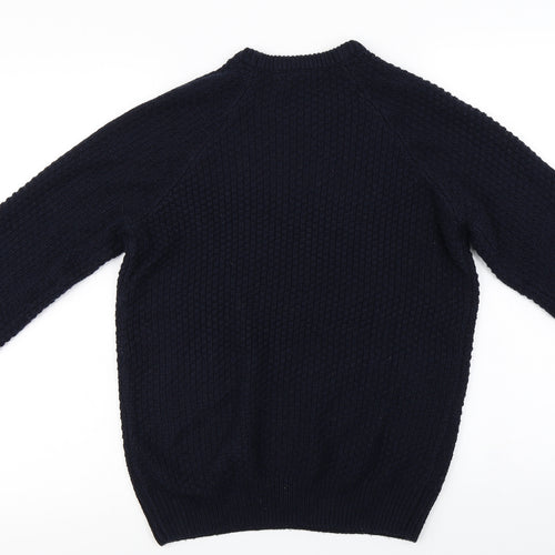 Primark Mens Blue   Pullover Jumper Size S